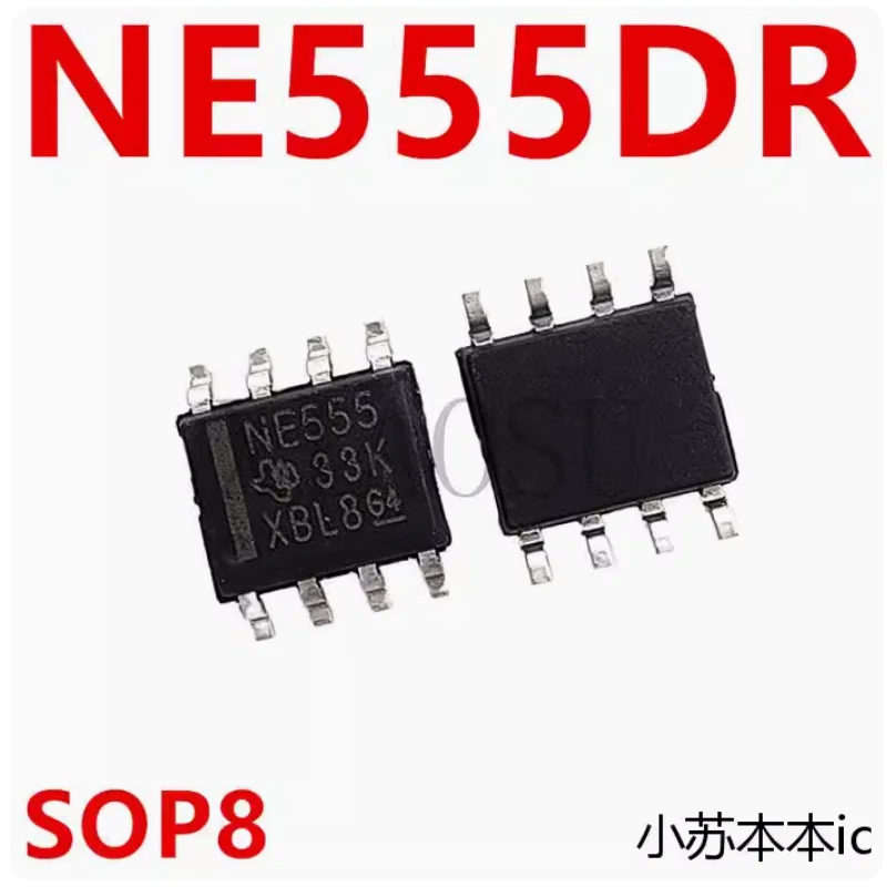 Chipset NE555DR sop8 original, 100% nuevo, 20-50pce