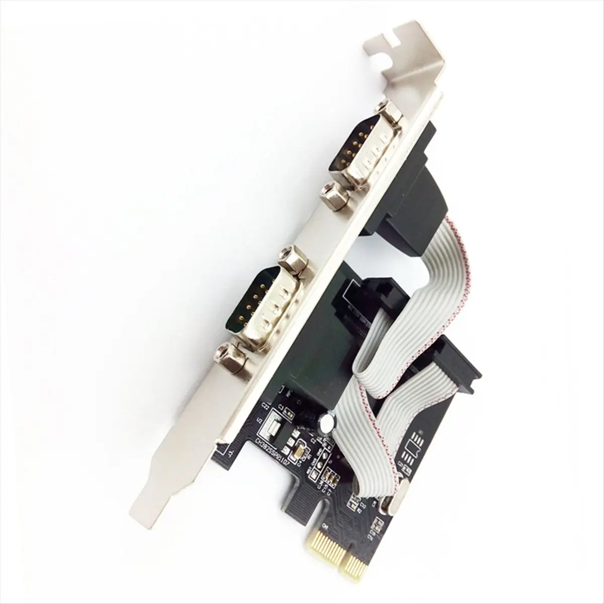 2026 جديد + بطاقة المنفذ التسلسلي PCIE العالمية 9-Pin بطاقة RS232 بطاقة محول PCIECOM بطاقة توسيع المنفذ WCH382L #1