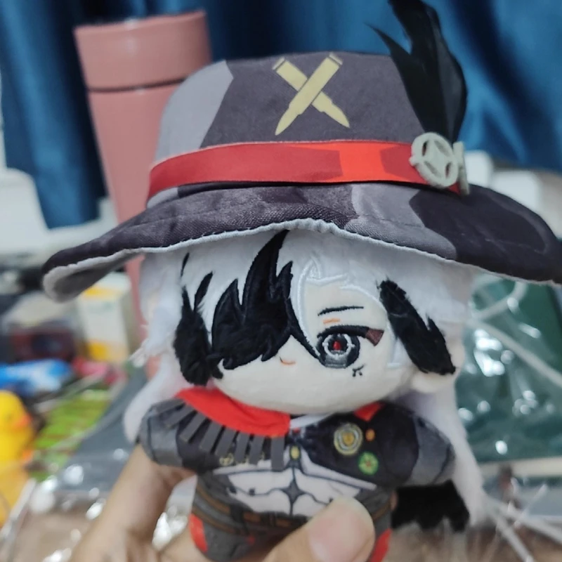 12cm anime jogo honkai: star rail boothill kawaii cosplay algodão boneca estrela do mar corpo mini macio plushies chaveiro brinquedo figuras presente