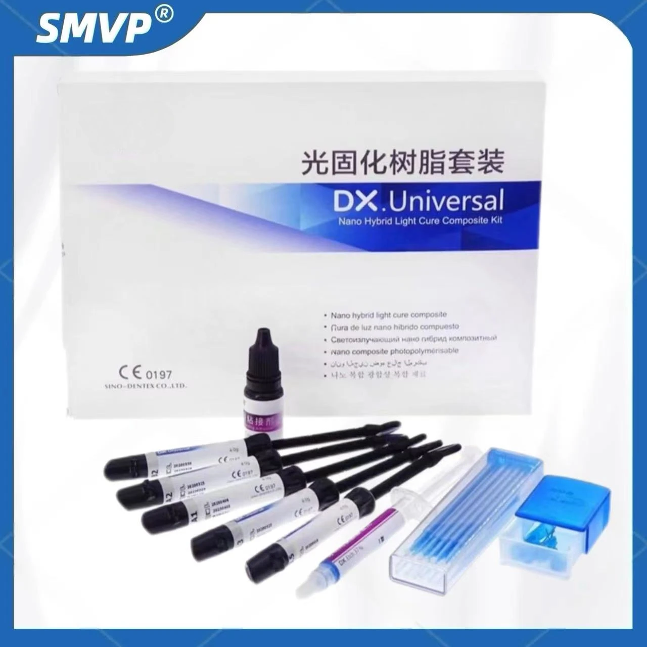 

Dental Restoration Syringe Universal Shade Dentistry Enamel Materi Resin Flowable Composite Resindental Filling Composite