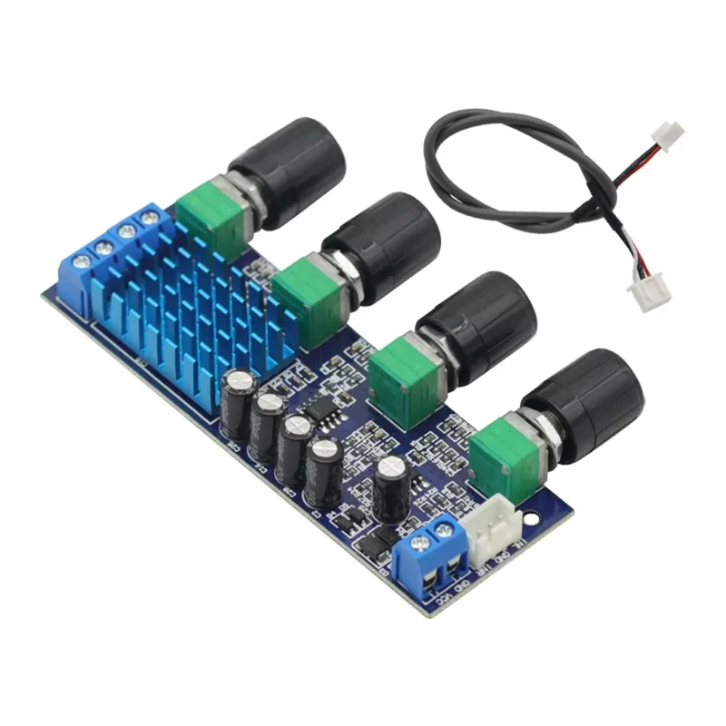 JABS-XH-M577 TPA3116D2 オーディオパワーアンプアンプボード 80Wx2 2 個の歌唱管 DC 12-24V オペアンプハイパワートーンボード