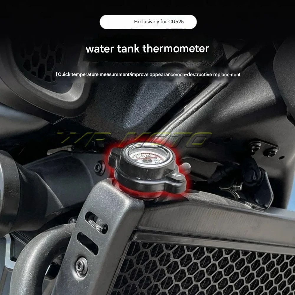 Engine Radiator Thermometer Temp Sensor Water Temperature Gauge For VOGE CU625 Modification Parts