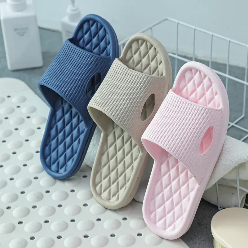 Original Men Women Slippers Solid Color Soft Slippers for Men Indoor Sandals Non-Slip Flip Flop Male Slippers chanclas hombre크록스