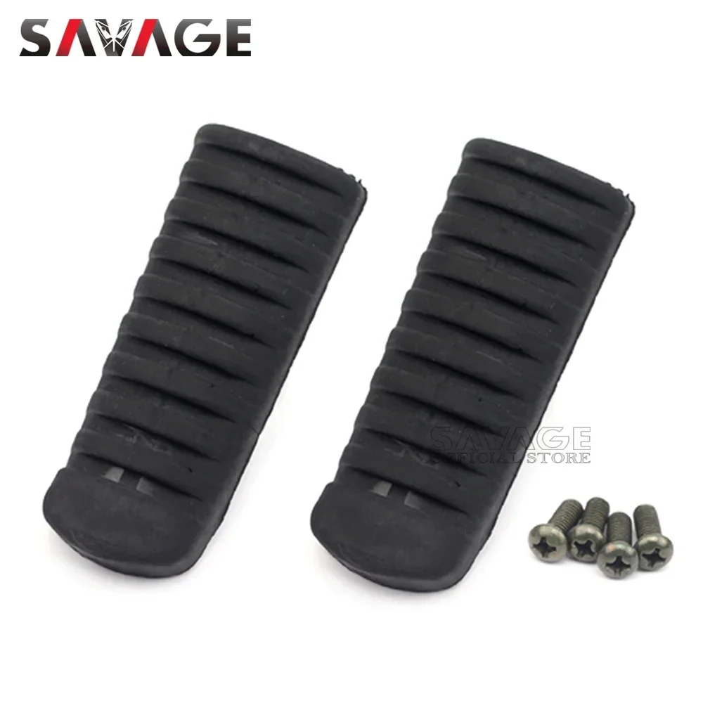 Front Footrest Foot Peg Rubber Cover For KAWASAKI NINJA 250R 400R 650 1000 ZRX 400/1100/1200/R ER6N ER-6F Motorcycle Accessories