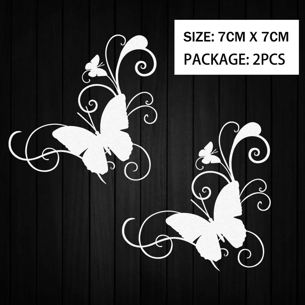 Vlinder Reflecterende Motorfiets Stickers Moto Body Helm Decal Accessoires voor Honda Forza 350 125 CB650R Hornet xadv x adv 750