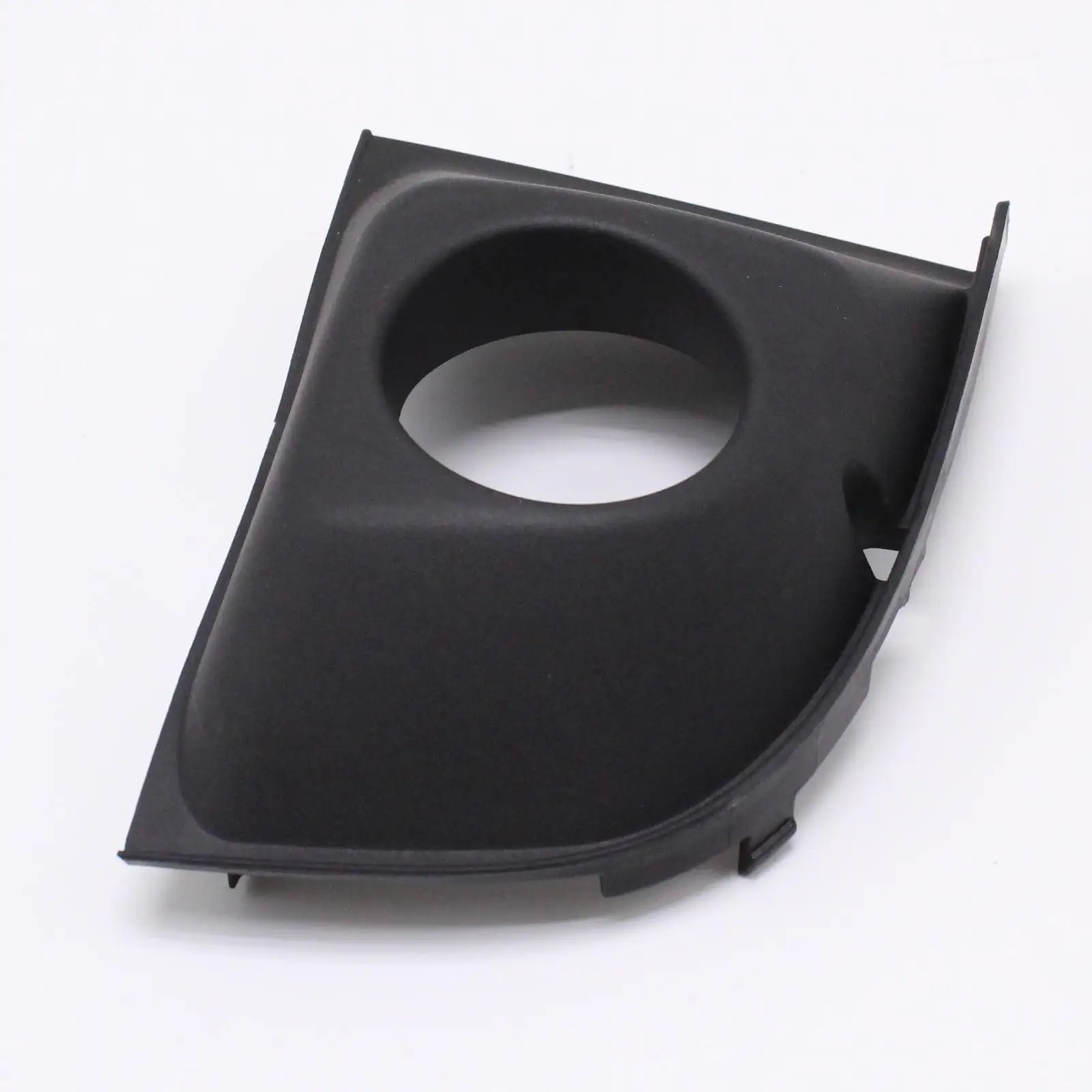 

Automobile Front Bumper Fog Cover Replacement Black Plastic Bezel for FIAT 500 312 2007-2015