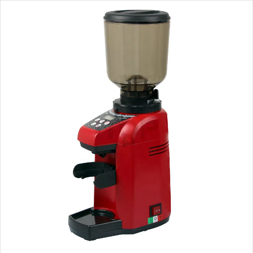 

Commercial Professional Coffee Grinder with Italian Flat Wheel Burr Household Coffee Bean Grinder