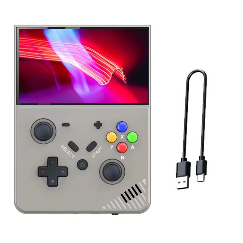 

R43 PRO Handheld Game Console 128G 4K HD M18 Retro Game Console Linux Sys For PSP PS1 N64 A