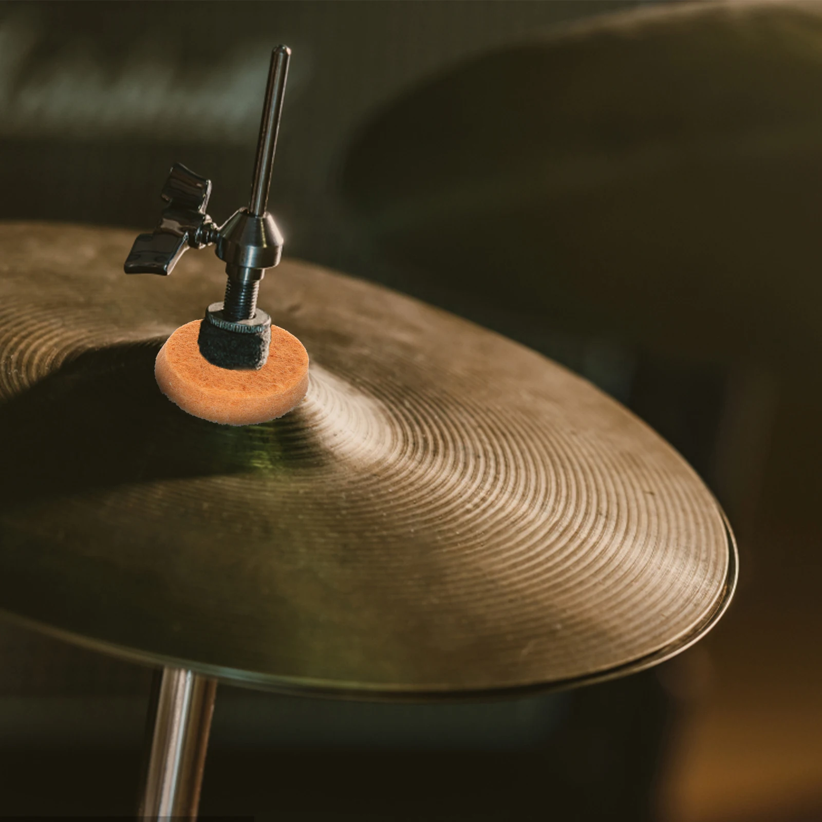 

20pcs Colorful Felts Drum Kit Protective Pads Strong Durable Felt for Cymbals Anti Friction Drum Accessories Cymbal Pad Cymbal
