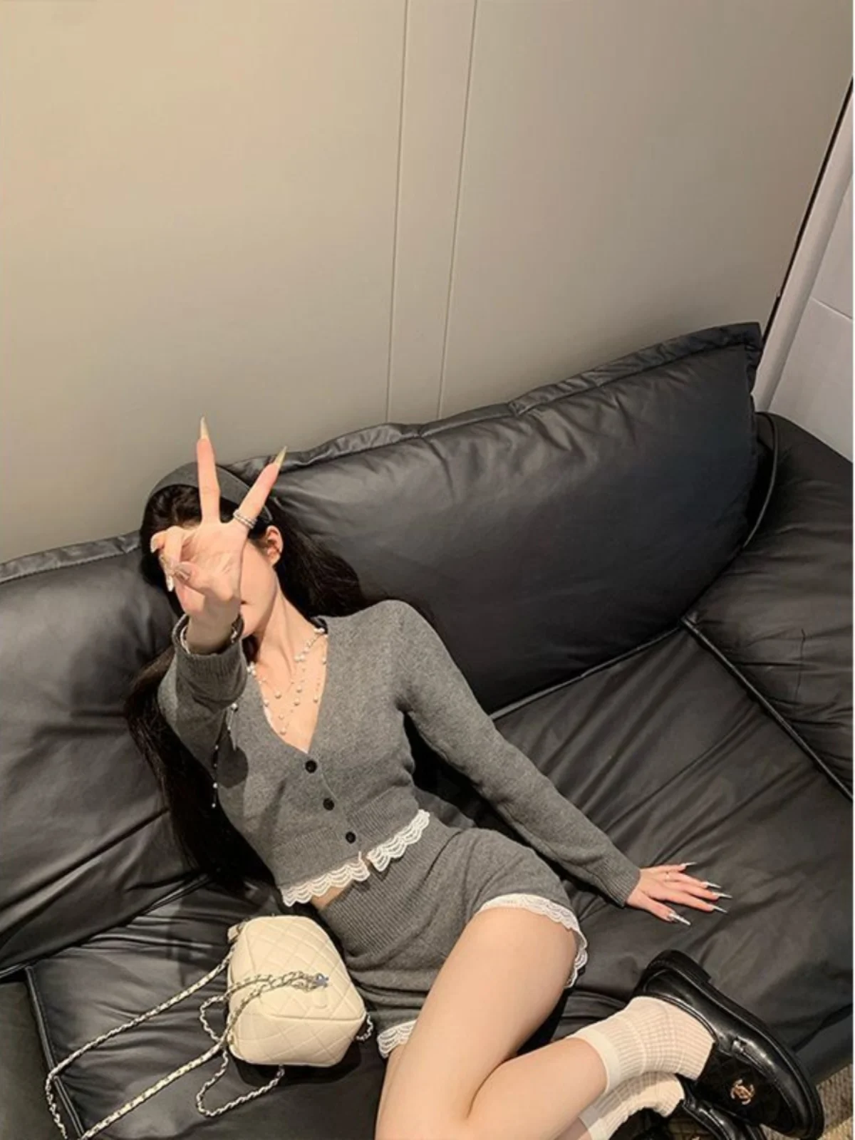 شورت نسائي محبوك بخصر مرتفع مزين بالدانتيل بتصميم ريترو، مناسب للربيع، مقاس XS، ذو تأثير رفع الوزن وتنحيف الجسم، شورت غير رسم...