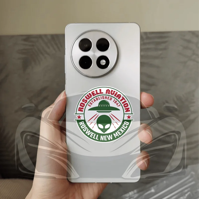 1 قطعة الخطوط الجوية روزويل المؤسسة 1947 ملصقات ، روزويل نيو المكسيك الغريبة UFO ملصقات الوفير #2