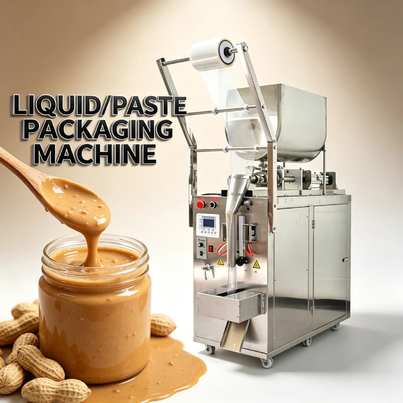 Shampoo Paste Sauce Automatic Honey Packing Machine Vertical Automatic Liquid Packaging Machine Paste Packaging Machine