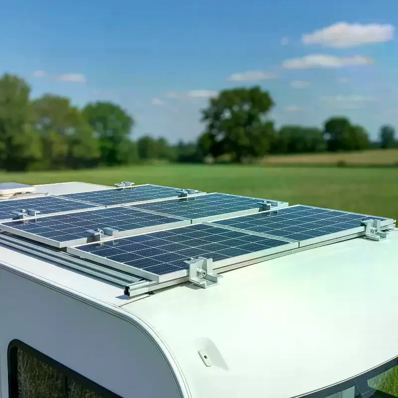 1/3Pcs High Strength Solar Mounting Bracket Aluminum Alloy for Framed Frameless Panel Patio Roof Installation