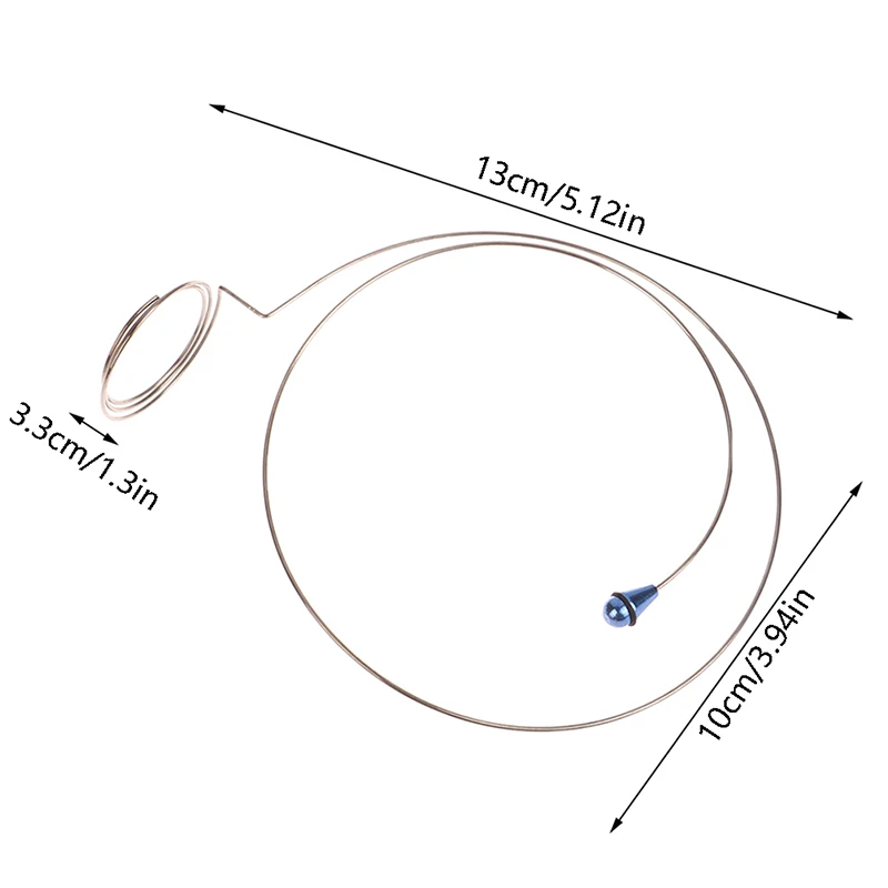 1 pz filo di acciaio inossidabile occhiello feritoia porta occhiali riparazione orologio facile da bloccare lente d\'ingrandimento oculare anello in