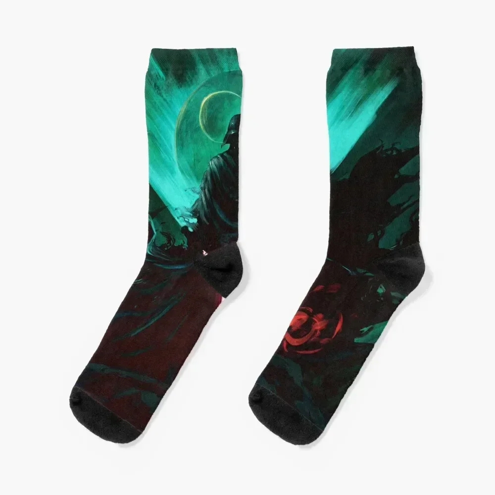 

The dark lord Socks halloween colored professional running compression Designer Man Socks Women's