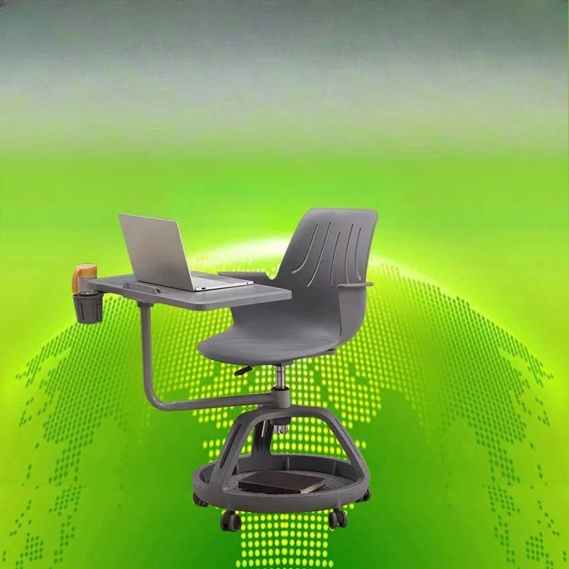 Classroom Desks And Chairs, Reading Tables, Trapezoidal Combinations, Hexagonal Circular Folding Training With Wheels,X9