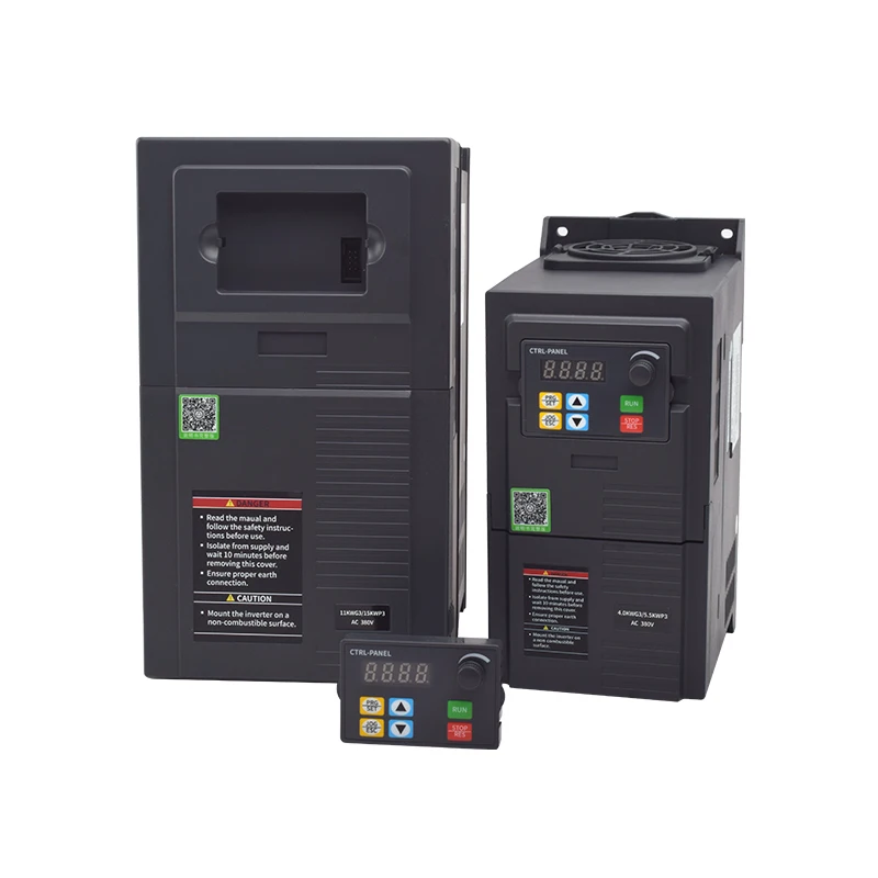 1.5-7.5kw 220v/380v Vfd Invert Drive 3 Phase High-frequency Inverter Variable Frequency Drive Inverter