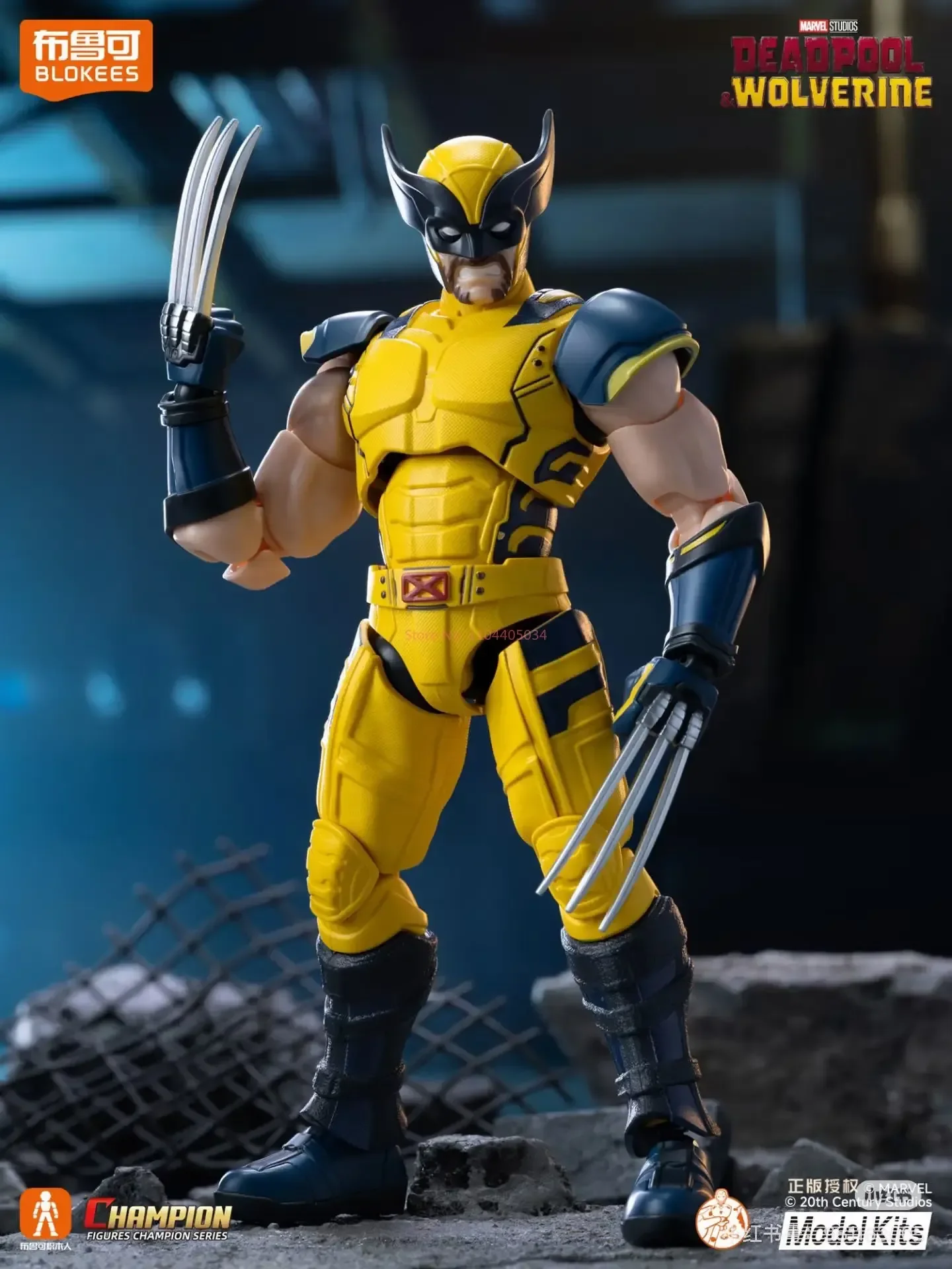 متوفر في المخزون ديدبول ولفيرين سوبر مارفل يحجب الأبطال ما وراء سلسلة المنتج الأصلي X-Men خارقة ديدبول تمثال لعبة الهدايا