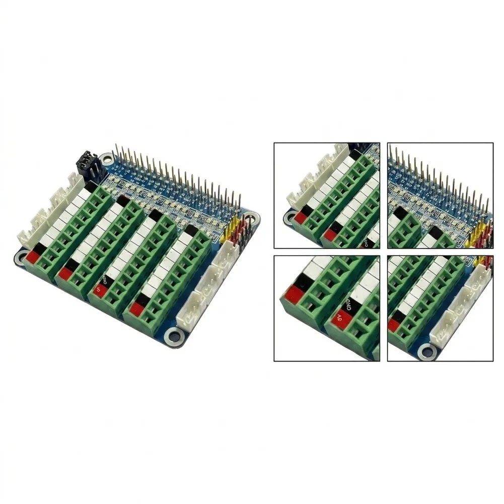 Pre Soldered Screw Terminal Block for Arduino R3 For Breakout Shield Supporting 40 Pin FRC Flat Ribbon Cable Connection