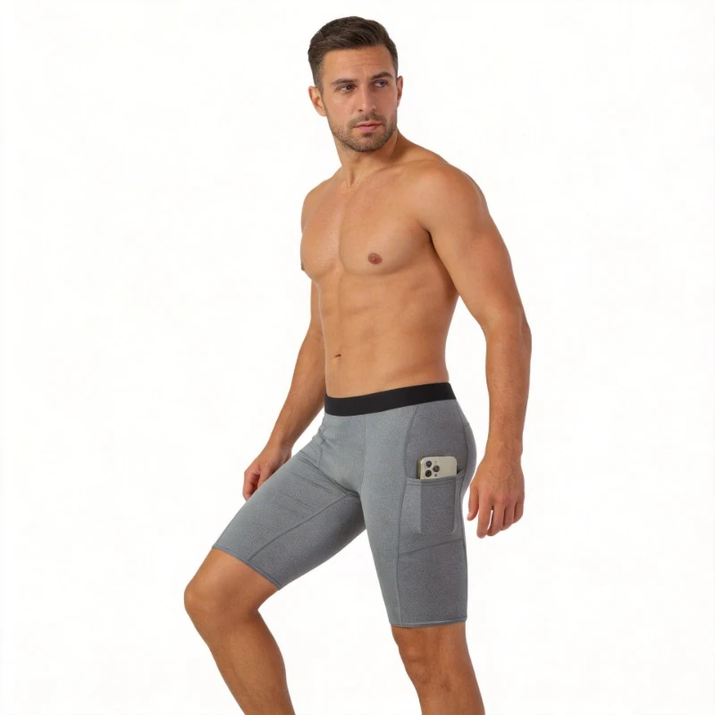 

Мужские летние шорты для бега 2026: быстросохнущие, дышащие, легкие, с боковыми карманами, эластичным поясом на шнурке, для марафона