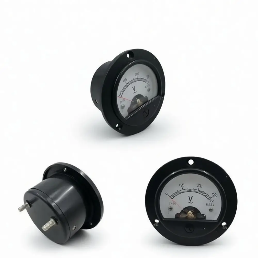 Generator Digital Voltage Meter Gauge For 2KW 8KW Diesel Single Three Phase Square Display Monitor Instrument