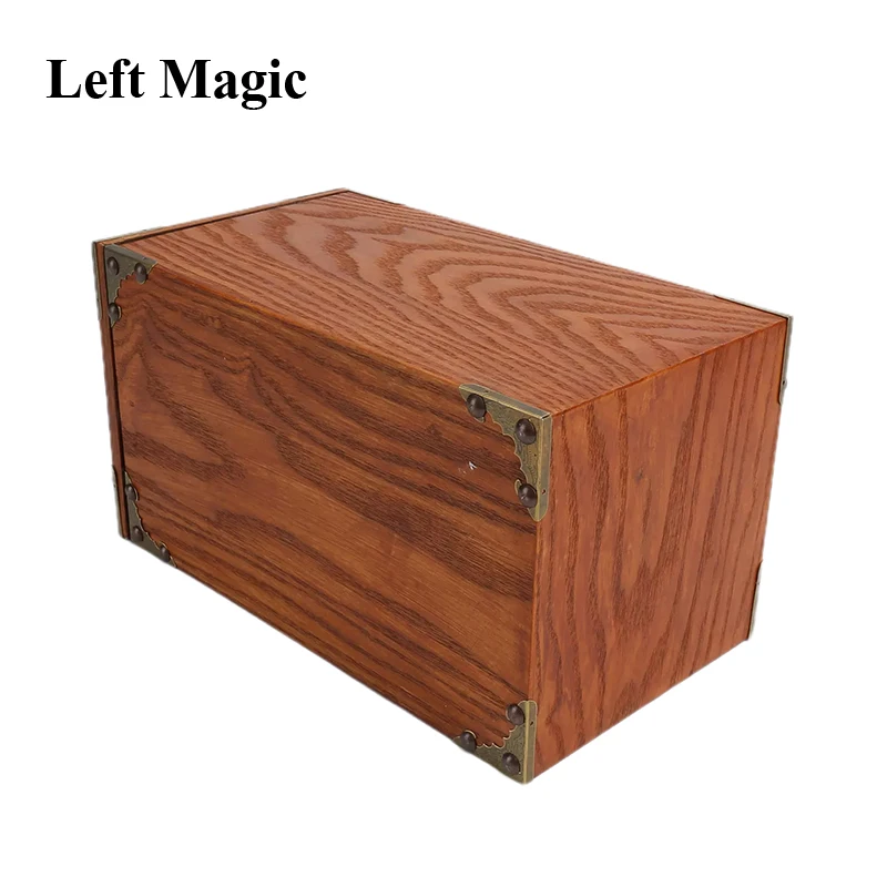 Wooden Drawer Box (28cm*15cm*15cm) Magic Tricks Production Box Appear Vanish Magia Magician Stage Illusions Gimmick Mental Props