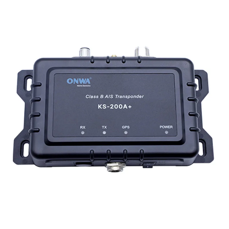 ONWA KS-200A+ Class B AIS Tracking Transponder Receiver NMEA0183 NMEA2000 RS232 Wifi Interface Black Box Marine Ship Boat