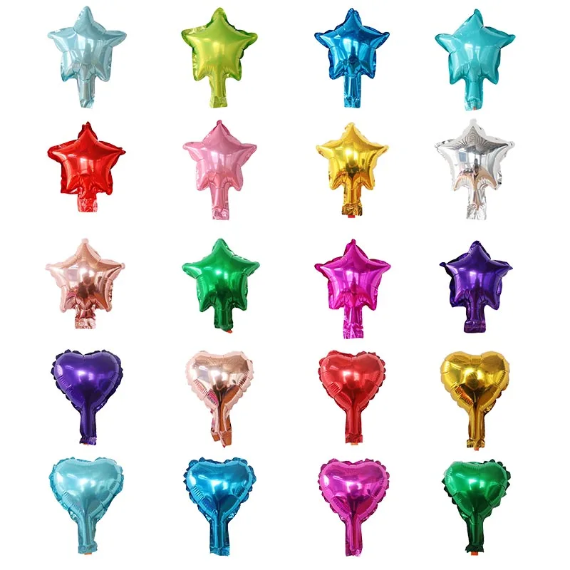 50/100Pcs Small Pentagram Balloons 5inch Colorful Five-pointed Star Air Globo Valentine's Day Wedding Birthday Party Decorations