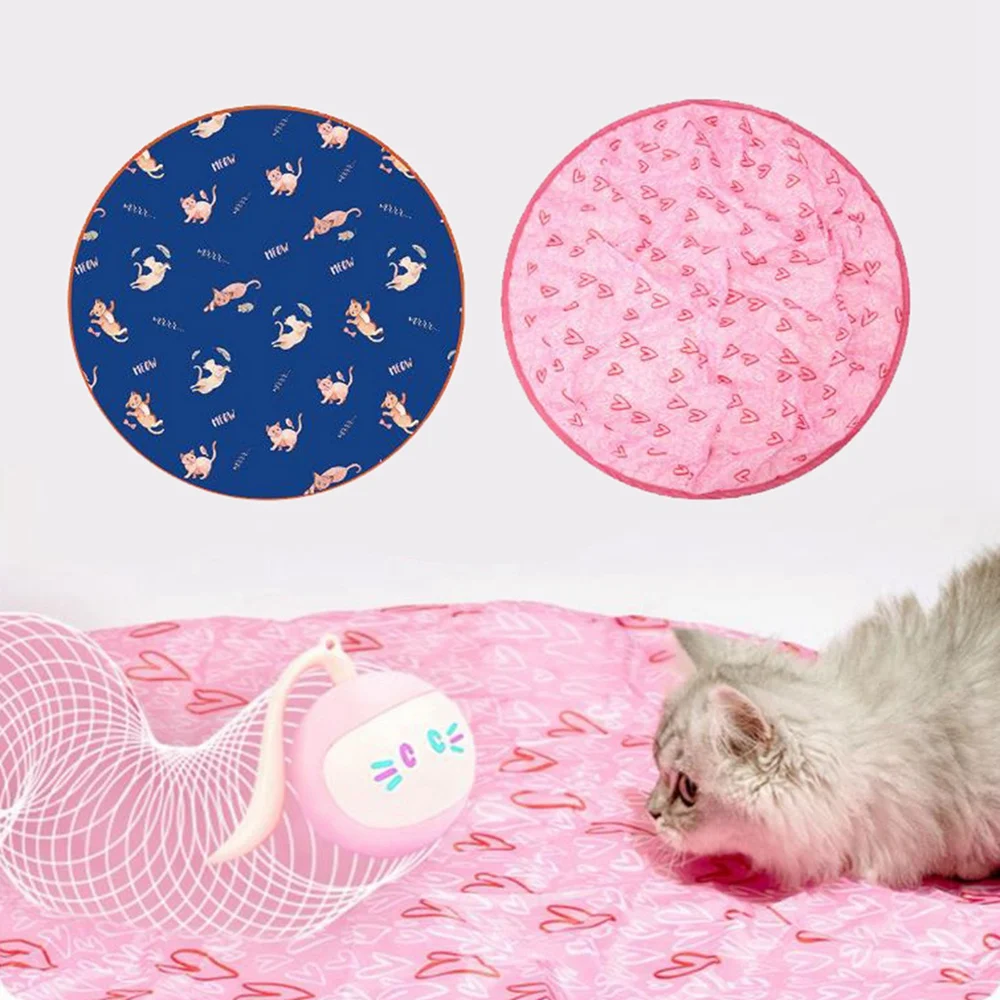 Cat Magic Ball Hunting Exercise Mat Simulate Cat Interactive Toy Home Cat Exercise Pads Boredom Relief Cat Toy For Kittens