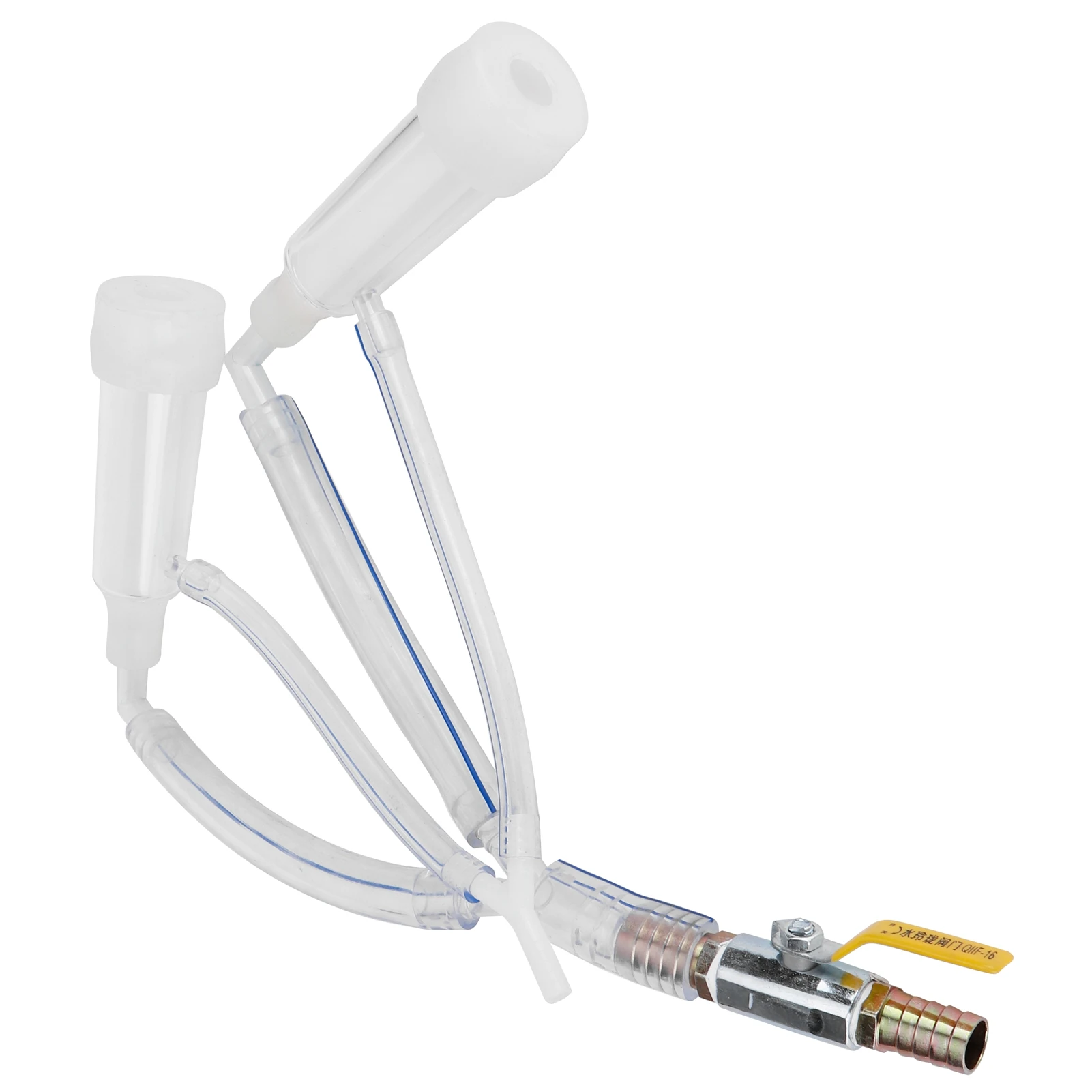 

Milk Cluster Group Milker Machine Part Sheep Milking Cluster Group Replacement Teat Cups with Switch Milking Machine Spare Parts