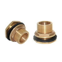 1PC Water Butt Water Tank Tap Buckets Connector Brass Bib Tap Click-lock Fitting Watering Equipment Water Storage Rain Barrels