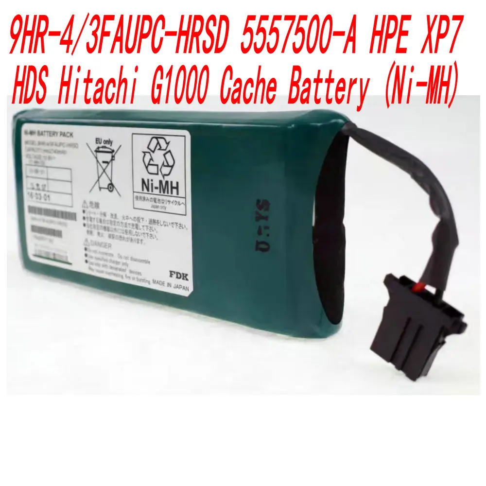 New 2023 9HR-4/3FAUPC-HRSD 5557500-A HPE XP7 HDS Hitachi VSP G1000 Cache Battery (Ni-MH)