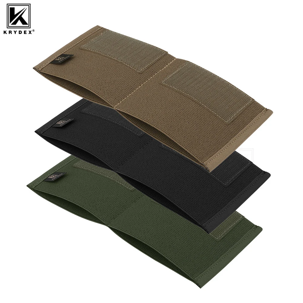 KRYDEX Tactical Double 7.62 HK Mag Insert Pouch Elastic Build-in Rifle Magazine Holder with Hook Fasteners for MK3 MK4 Chest Rig