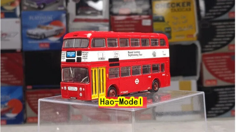 EFE Leyland Double Decker Bus Modelo, Alloy Diecast, Brinquedos Infantis, Presentes de Aniversário Meninos, Passatempo, Exibir Coleção Ornamentos, 1: 76