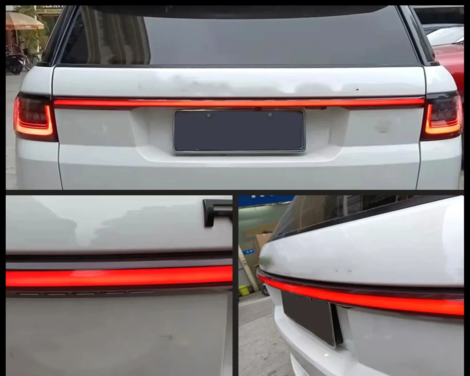 LED اضافية الفرامل مصباح تحذير الضوء الخلفي لاند روفر رينج روفر 14-21 بدوره إشارة الملحقات الفقرة السيارات
