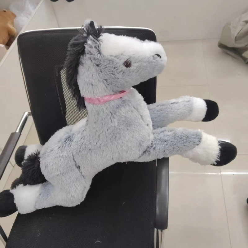 

Giant Simulation Horse Plush Toys Stuffed Soft Cute Animal Doll Lovely Unicorn High Quality Toys for Birthday Gift Home Decor