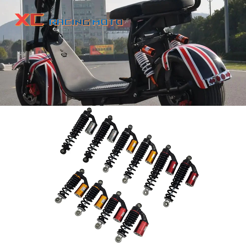 

210mm 290mm Rear Shock Absorber For Citycoco Electric Scooter Harley Electric Scooter Spring Absorber Air Pressure Absorber