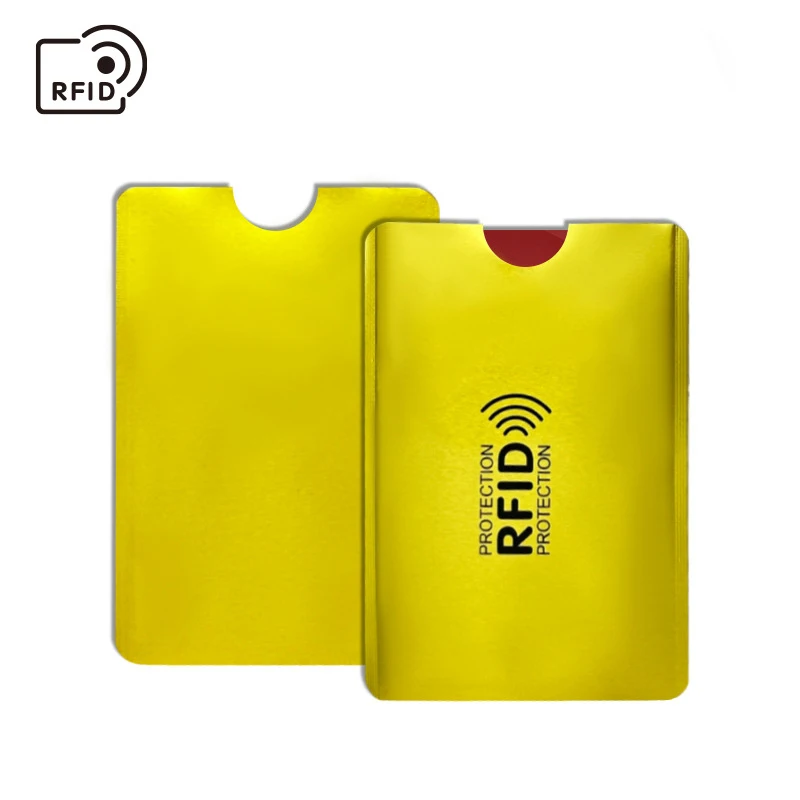 16 Stück Anti-Demagnetisierungs-Schutzhüllen für Karten, RFID-Kartenhüllen, Anti-Demagnetisierungs-Abschirmung, Signalabschirmung