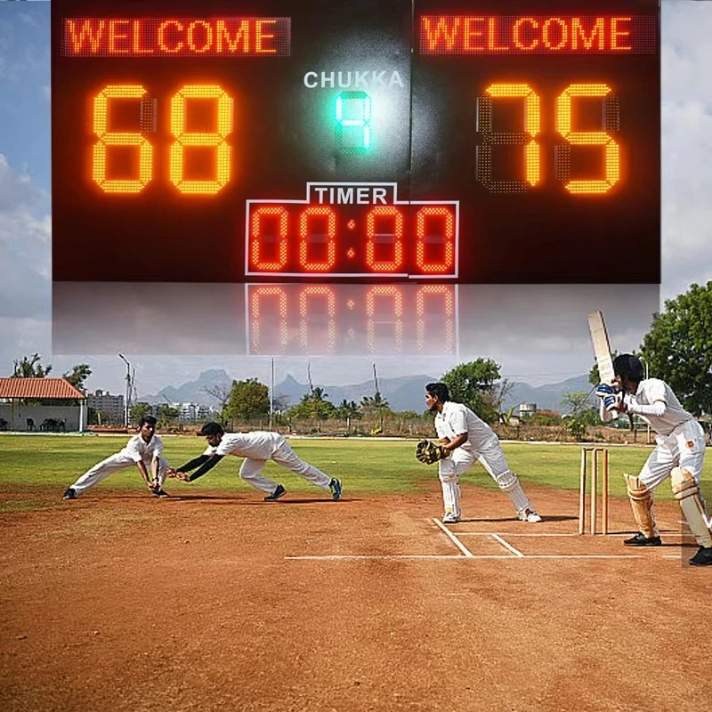 Outdoor LED Display Wireless Electronic Scoreboard Sport Stadium LED Display Outdoor Football Soccer Scoreboards