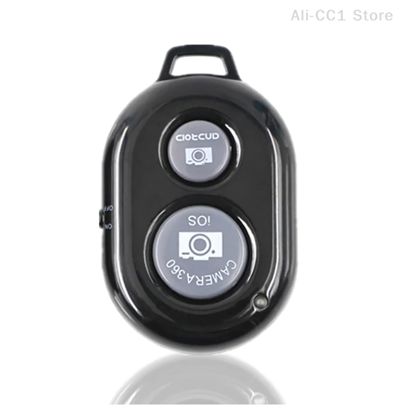 

Portable Bluetooth Remote Universal Remote Control Selfie Stick Bluetooth Camera Controller One-Click Button Wireless Self-timer