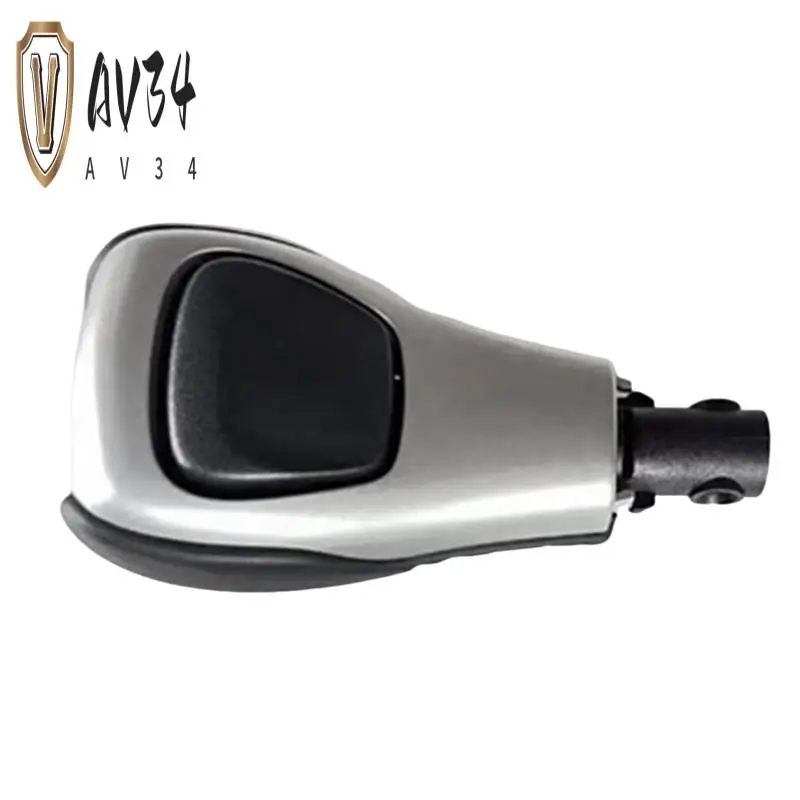 

AV34-Gear Shift Knob With Chrome Plate Clip For Jeep Cherokee 2014-2018 Shifter Knob Lever Gear Handball 53211213 53211214 Parts