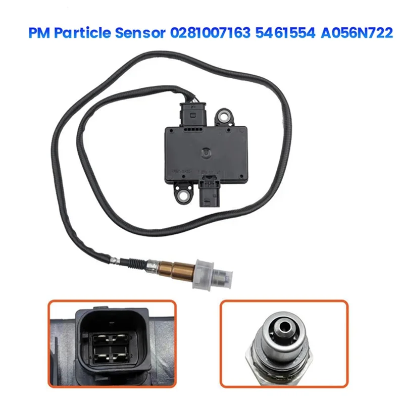 A90Q-PM Exhaust Particle Sensor 0281007163 2185906 2121308 For DAF CF XF 106 Euro6 For DAF Truck Emission Nox Sensor 2185906 212
