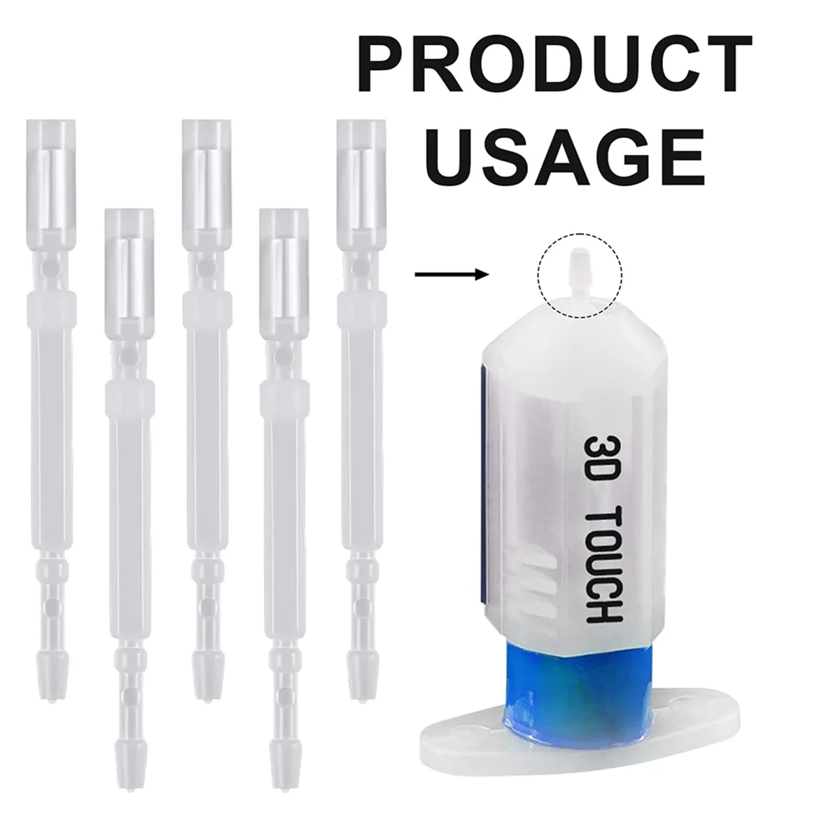 Popular_10pcs BL Touch Probe Pin 3D Printer Nozzle Cleaning Needles