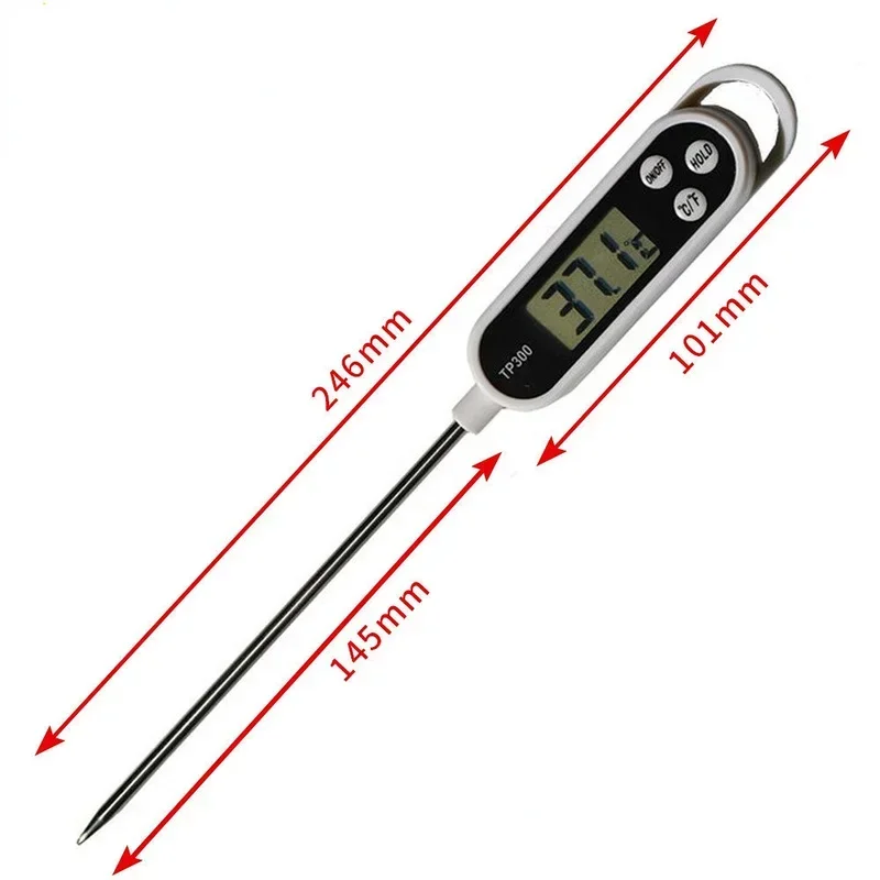 Digitales Lebensmittel thermometer Küche Kochen Grill Sonde elektronische Ofen Fleisch Wasser Milch Sensor Messgeräte Werkzeuge Messung Thermometer