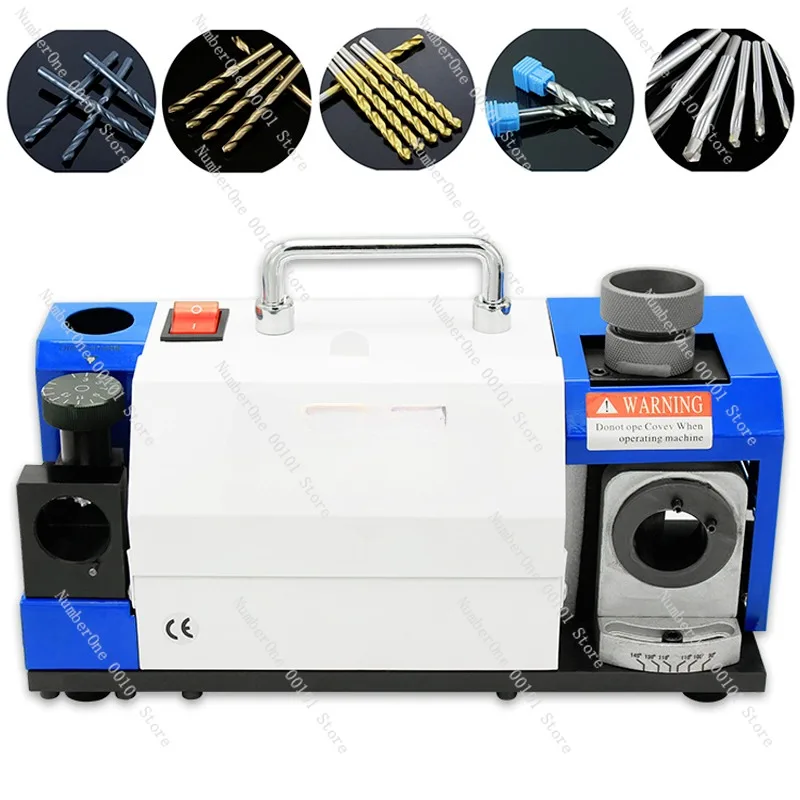 Electric Drill Bit Grinder Fully Automatic 220V/180W High-Precision 3-13 MM Twist Drill Bit Sharpener Grinding Machine