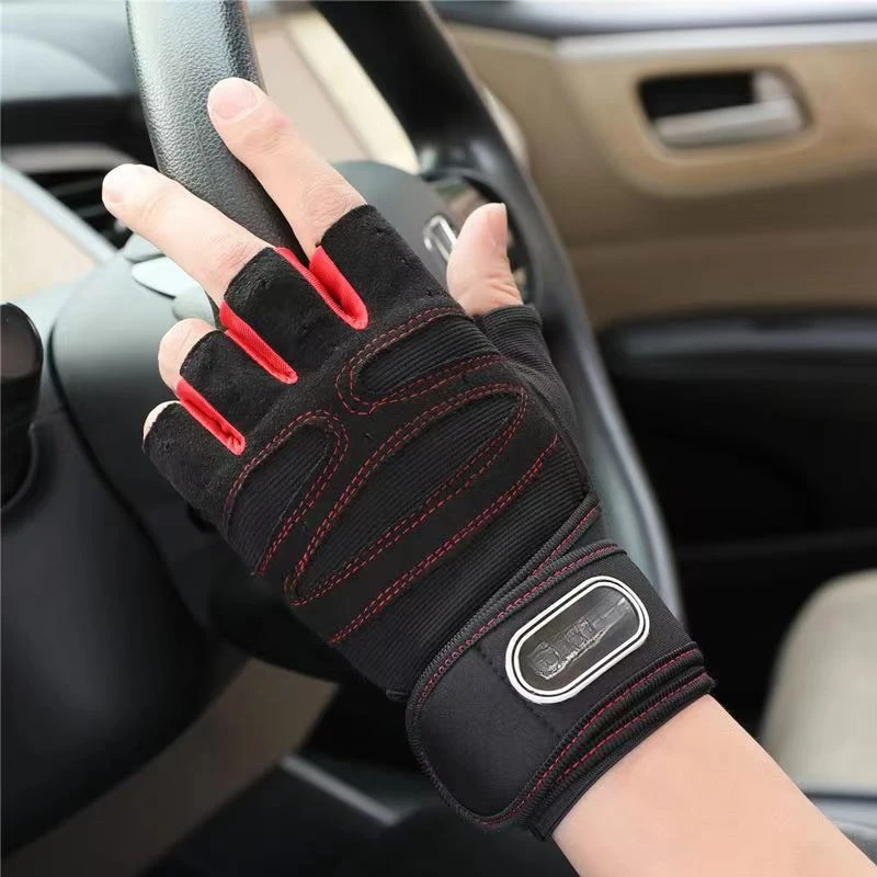 Gym Gloves Fitness Weight Lifting Gloves Body Building Training Sports Exercise Cycling Sport Workout Glove for Men Women M/L/XL