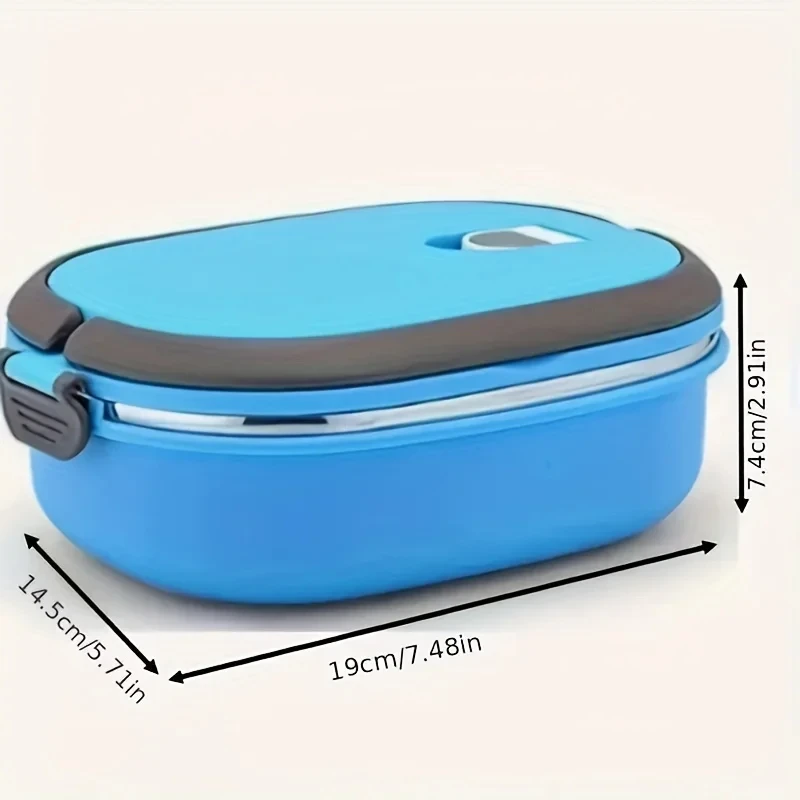 กล่องเก็บอาหารสแตนเลสลายการ์ตูนพาวพาโทรล ฮันเตอร์ส พิมพ์ตัวอักษร A-Z สำหรับนักเรียน พร้อมกระเป๋าใส่อาหารแบบพกพา