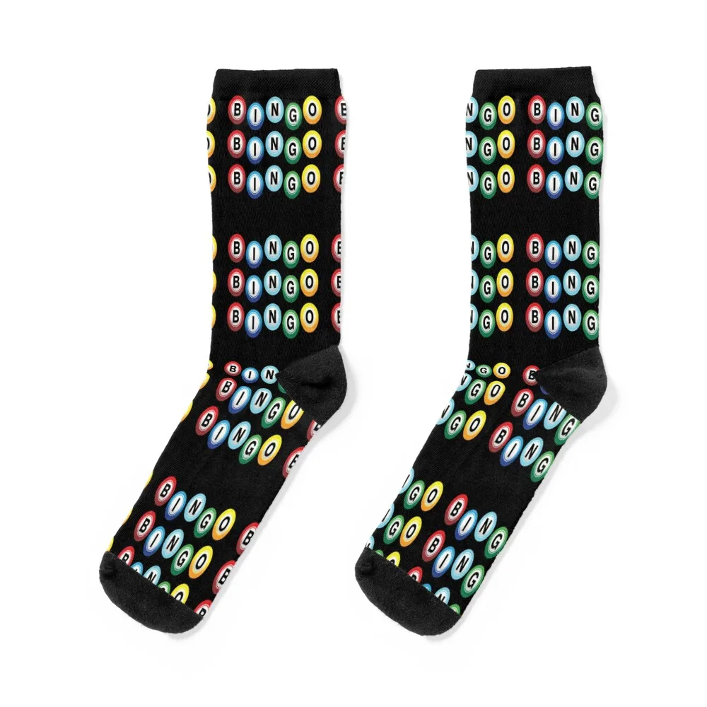

Bingo, Bingo, Bingo. Bingo Addict Socks custom sports ankle basketball soccer anti-slip Socks Female Men's