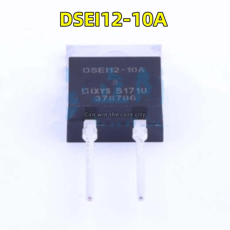 1-100 PCS/LOT New DSEI12-10A package: TO-220AC-2 independent fast recovery/high efficiency diode