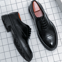 Men's Dress Shoes High Quality Brogues Shoes Man Classic Formal Oxford Leather Shoes Men Casual Business Leather Shoes Male